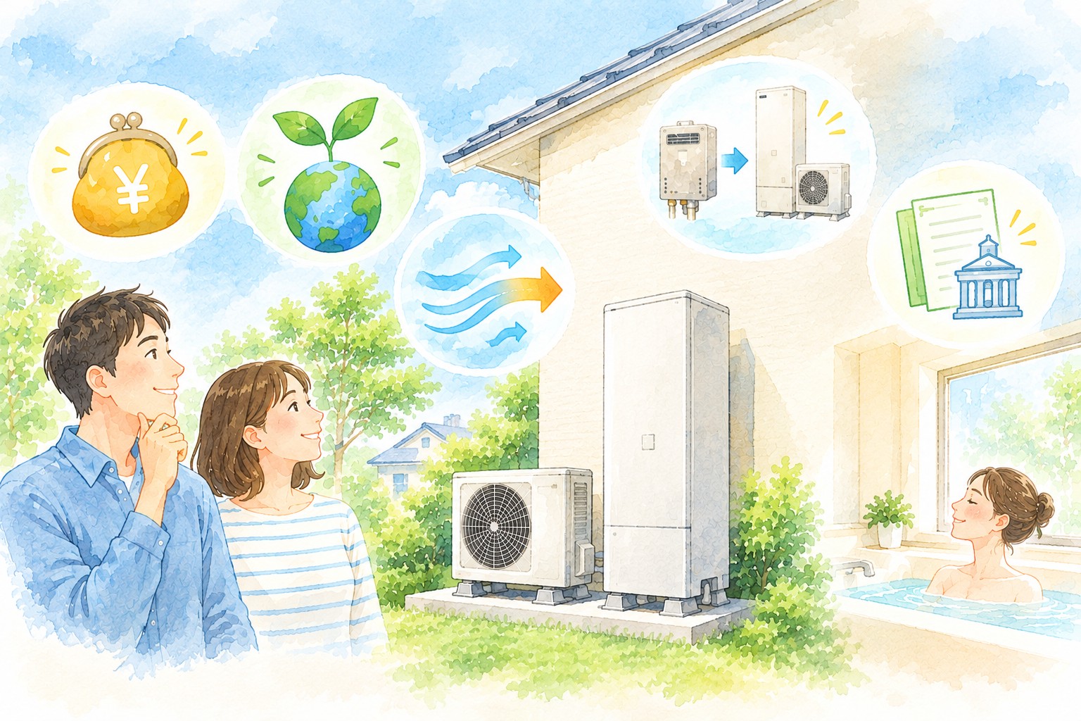 エコ住宅と家族のやさしい暮らし